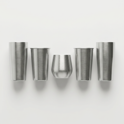 ColdWell™ Arctic Steel Cups (Set of 5)