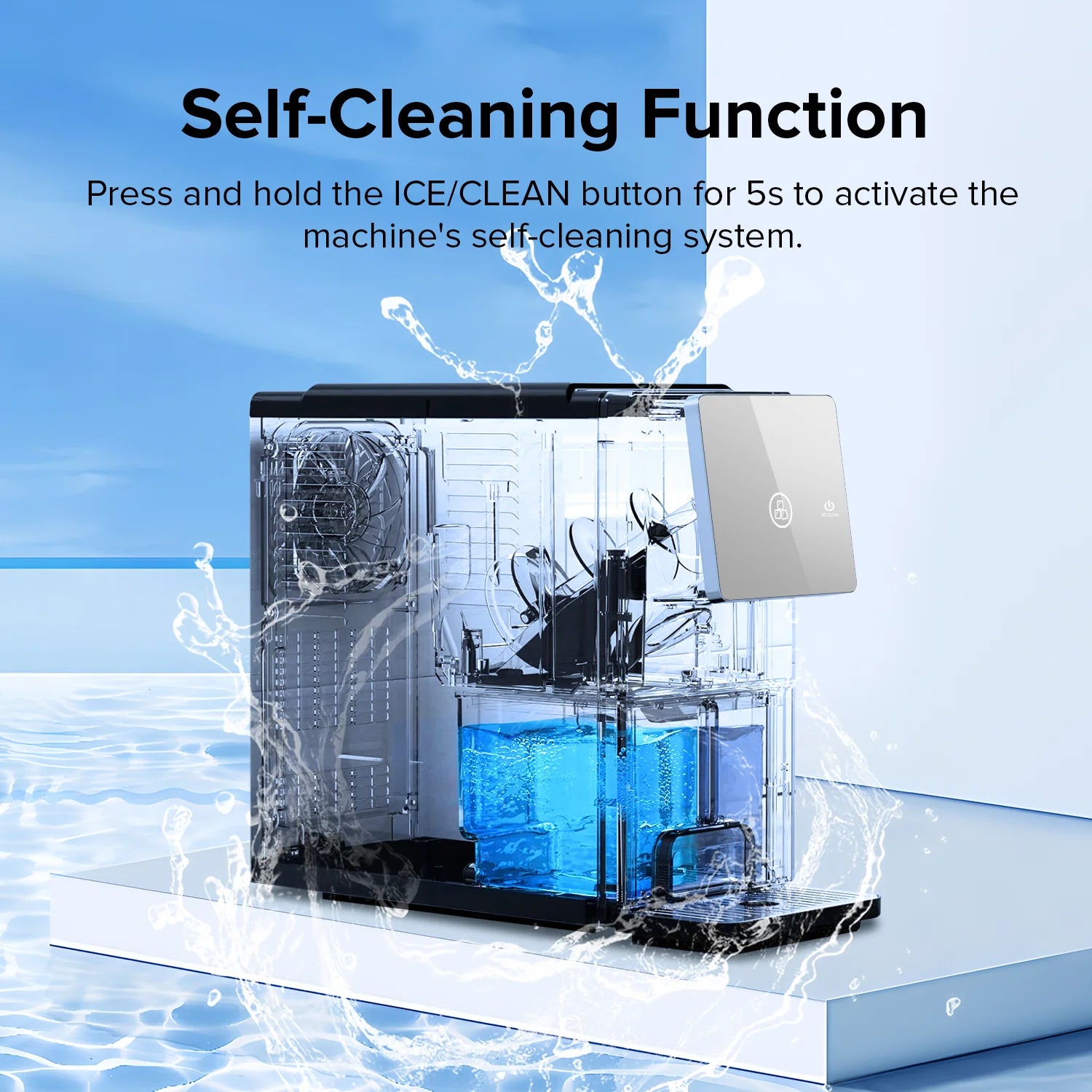 ColdWell™  Arctic Countertop Ice Maker